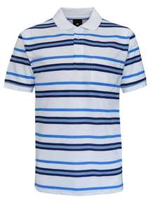 เสื้อโปโลผ้าฝ้าย100% สำหรับผู้ชายขนาดใหญ่พิเศษเสื้อแขนสั้นลายทึบทำจากผ้าใบ - Product Image 5