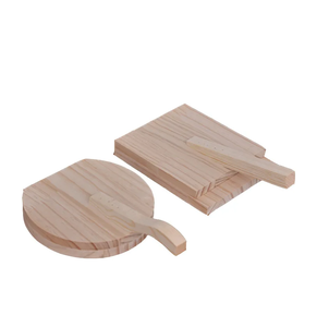 Presseur de pâte en bois d'acacia aspect luxe fournitures de rénovation domiciliaire stockage et organisation meilleure qualité à vendre - Product Image 4