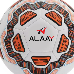 Alaay, balón de fútbol personalizado de tamaño oficial 5, Fútbol cosido a máquina de cuero de PVC suave para juegos y entrenamiento al aire libre - Product Image 2