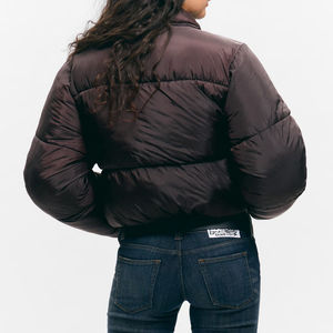 Chaqueta Acolchada Clásica para Mujer, Cálida y Cómoda, Chaqueta Acolchada de Nailon 2026 con Cierre Completo, Estilo Urbano, Personalizable OEM - Product Image 4