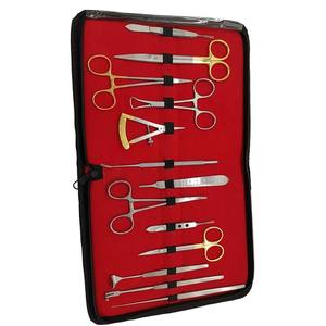 Juego de 13 instrumentos oftálmicos, tijeras anatómicas, aguja de disección, equipo experimental, sonda, tijeras, pinzas para óptica - Product Image 5