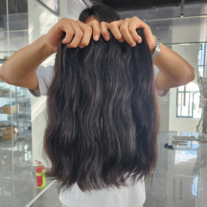 Extensiones de Cabello Humano Virgen Remy Vietnamita 100% GUGU HAIR, Doble Trama, Ondulado Natural, Encaje Transparente, 100g MOQ - Product Image 3