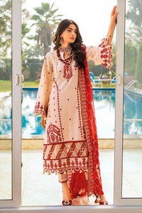 ชุดเดรส punjabi ของผู้หญิงอินเดียงานปาร์ตี้สไตล์อินเดียและงานแต่งงาน - Product Image 5
