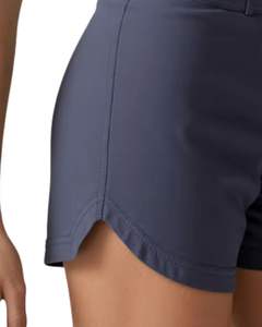 Shorts Deportivos de Cintura Alta para Mujer, Color Azul Marino, con Cordón Ajustable, Secado Rápido, para Gimnasio, Fitness, Verano - Product Image 6