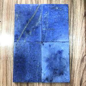 Carreaux de pierre naturelle Lapis Lazuli de meilleure qualité Carreaux de pierres précieuses pour la décoration intérieure Carreaux sur le thème de l'amour élégants - Product Image 3