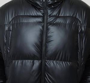 Chaqueta acolchada negra Shinney de alta calidad para mantener el calor, chaquetas acolchadas para hombre, chaqueta acolchada de invierno para hombre y mujer - Product Image 5