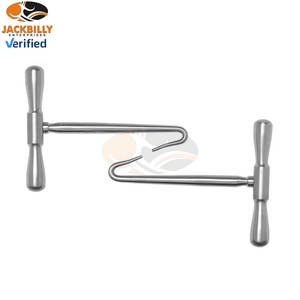 Ensemble de coupe-os manuel à fil de scie Gigli, 2 poignées en acier inoxydable, instruments chirurgicaux orthopédiques médicaux, haute qualité, réutilisable, MOL - Product Image 6