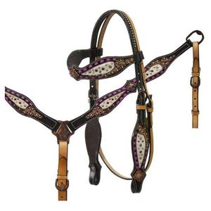 Fait sur mesure Meilleur Prix Cheval Western Headstall Cheval Cuir Tack à un coût abordable - Product Image 5