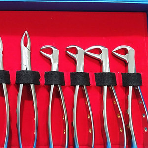 Juego de extracción de examen de estudiante personalizado hecho en fábrica internacional M.A Siddique, juego de instrumentos dentales con fórceps de 10 piezas - Product Image 6
