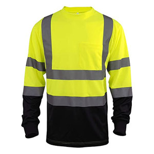 Hi <b>Vis</b> Class 3 <b>T</b> <b>Shirt</b> Reflective Safety Lime Short Long Sleeve <b>High</b> Visibility <b>T</b>-<b>shirt</b> Hi <b>Vis</b> Top Selling <b>High</b> Visible Outdoor - Product Image 1