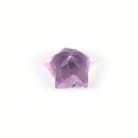 Aigue-marine violette naturelle 10 mm, taille étoile, pierres précieuses facettées, certifiées Gopika par un tiers, vente en gros de bijoux fins, lot de pierres précieuses en vrac