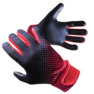Gants de football américain imprimés personnalisés 100% Conception légère et respirante avec votre propre logo Gants de football américain - Product Image 4
