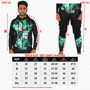 Conjuntos de Jogger de 2 piezas, traje de jogging de entrenamiento OEM, chándal de poliéster 100% para hombre, chaqueta deportiva personalizada al por mayor - Product Image 6