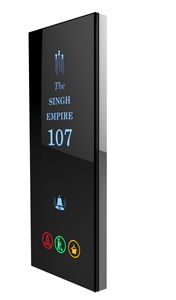 مفتاح لوحة ممر متعدد الوظائف لغرف الضيوف في الفندق مع رقم غرفة الجرس DND MMR - Product Image 2