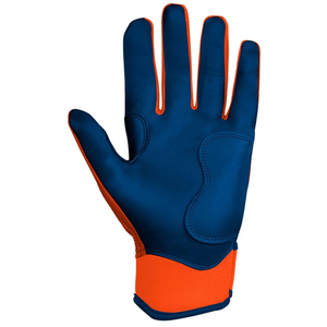 Gants de frappe de baseball et de softball de qualité supérieure populaires 2026, polyester/coton respirant, fermeture à boucle et crochets, gants pour droitiers - Product Image 5