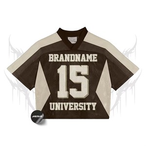 Tissu en polyester de haute qualité Design personnalisé Maillot de football en maille imprimé par sublimation Ventes directes d'usine Maillot en maille de polyester 100% - Product Image 6