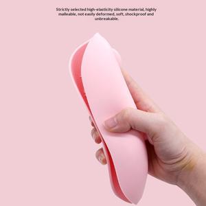 Makeup Brush Cleaner Bathtub-Shaped Silicone <b>Suction</b> Cup Wash Bowl with Powder Puff Cleaning <b>Pad</b> for Home Use - Product Image 3