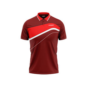 Polos Transpirables Estampados, Tops Deportivos al por Mayor, Camisetas de Tenis, Golf y Cricket, Ropa Deportiva Personalizada OEM ODM sin Costuras - Product Image 3