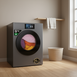 SERIE 9400 AI Home Lavadora de Carga Frontal de 9 Kg, Color Plata Oscuro, Clase A, 1400 RPM, Modelo WF90F09C4SU3, Dimensiones 60x60x85cm - Product Image 3