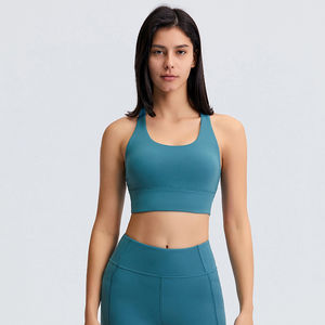 Soutien-gorge de sport respirant haute résistance bande personnalisée sur mesure femmes Fitness entraînement sous-vêtements de sport Fitness Gym Sport hauts soutien-gorge - Product Image 1