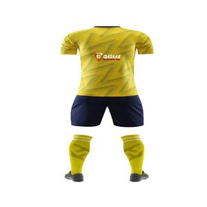 OEM personalizado nuevo diseño e impreso-Camisetas de fútbol americano de precio barato ligero deportes conjuntos de uniformes de fútbol - Product Image 2