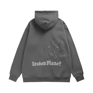 Pull respirant en coton Hoodie-100 brodé pour l'hiver pour hommes au prix de gros - Product Image 2