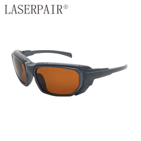 Lunettes de sécurité laser Laserpair LP-GTY-3 OD7+ pour la protection laser YAG/KTP/Pico 532nm/755nm/808nm/1064nm