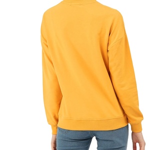 Sweat-shirt femme sur mesure de haute qualité coupe ample coton/polaire col rond marque privée pour la saison d'hiver - Product Image 2