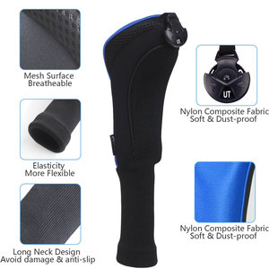 Golf <b>Head</b> <b>Cover</b> Soft Protective Design For Club Safety During Play And Travel Modern Golf Accessory - Product Image 5