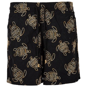Nueva moda verano playa Casual hombres logotipo personalizado Hawaii pantalones cortos de baño mezcla de poliéster/algodón transpirable ecológico secado rápido - Product Image 2