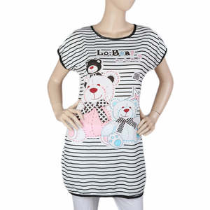 Camiseta de noche para mujer - Negra - Product Image 2