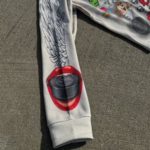 100% algodón y poliéster Casual Loose Fit tela térmica camisas de manga larga con diseño de patrón - Product Image 3