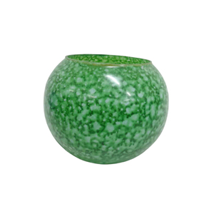 ชุดเชิงเทียนแก้วสีเขียว2ชิ้นโถเทียนขนาดกลางสำหรับตกแต่งห้องนั่งเล่นและบนโต๊ะทำด้วยมือ - Product Image 1