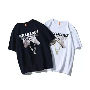 Camisetas de Moda con Estampado Completo y Lavado Ácido, Nuevo MOQ Bajo, Camisetas Extra Grandes de la Mejor Calidad para Hombre - Product Image 1