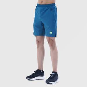 กางเกงขาสั้น ProVent Comfortable 100% โพลีเอสเตอร์ สีเขียวอมฟ้าเข้ม ไซส์ XS ความยาวระดับเข่า พร้อมซิปปิดและตกแต่งด้วยโลโก้ - Product Image 1