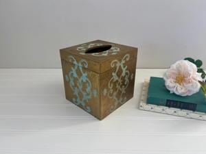 กล่องกระดาษทิชชูโลหะพร้อมการพิมพ์ดิจิตอลที่สวยงาม - Product Image 5