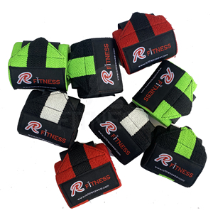 Muñequeras Deportivas con Logotipo Personalizado, Muñequeras de Fitness para Levantamiento de Pesas, Muñequeras con Bucle para Hombre y Mujer - Product Image 1