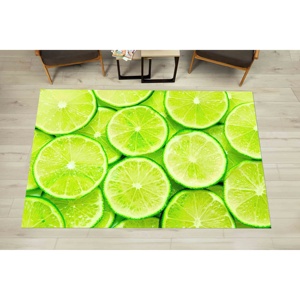 Tapis imprimé - Design moderne en chenille pour cuisine, chambre d'enfant et été, tapis doux non tissé - Product Image 3