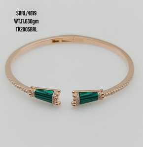 Pulsera de plata de ley 925 con gema turquesa, joyería fina, regalo de San Valentín - Product Image 3