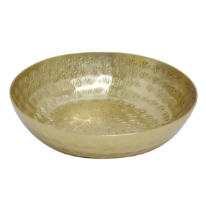 Cuenco decorativo redondo de diseño fantástico, Metal pulido de la mejor calidad con base negra, cuenco para servir para accesorios de cocina para el hogar - Product Image 4