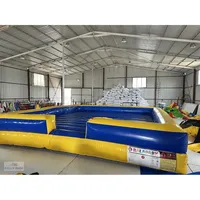 Grand tapis de rodéo gonflable d'extérieur