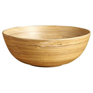 Vente en gros de bol de service en bambou naturel de haute qualité best-seller design bohème pour fruits/plateau à salade usage durable dans la cuisine - Product Image 3
