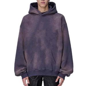 480gsm Acide Lavé Surdimensionné Poids Lourd 100% Coton À Capuche Streetwear Basics Hoodies pour Homme Personnalisé Hommes Hoodies Logo Conception - Product Image 1