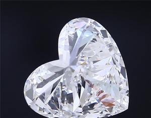 Diamante Cultivado en Laboratorio de 0.55ct, Corte Corazón, Claridad VVS2, Color D, para Joyería, Diamante CVD - Product Image 2