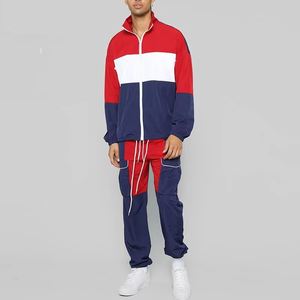 New Style Best Wholesale Polyester Mens Windbreaker Suit Custom OEM Design Lightweight - Product Image 3