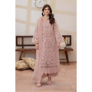 Imrozia ROHI Tissu en Coton Brodé de Luxe pour Printemps/Été 2026 Édition TC-1642 - Product Image 1