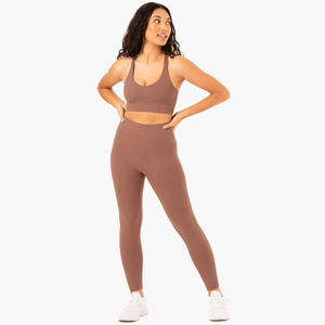 Ensemble de Yoga moulant taille haute pour femmes, vêtements d'athlétisme, de Fitness, sans couture, offre spéciale - Product Image 1