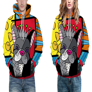 Sweat-shirts polaires d'hiver pour hommes en gros, OEM, haute qualité, logo personnalisé, impression numérique par sublimation intégrale, séchage rapide, respirant, style hip-hop - Product Image 4