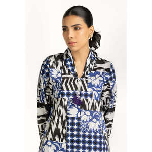 Conjunto Coordinado de 2 Piezas en Chifón Cambric Estampado IPST-55251, Estilo Casual, Top para Primavera/Verano, MOQ 2 Piezas - Product Image 2