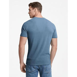 เสื้อยืดลำลองผู้ชาย คอทรงกลม ผ้าฝ้าย 100% ระบายอากาศได้ดีเยี่ยม ป้องกันคราบสกปรกอย่างเป็นธรรมชาติ แห้งเร็ว ผลิตจากผ้าถัก พิมพ์ลายด้วยเทคนิคสกรีน - Product Image 3